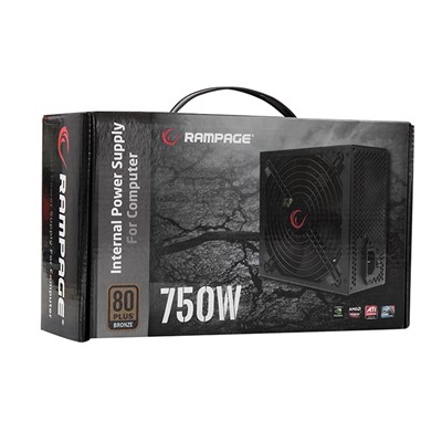 Rampage Rmp-750-80Pb 750W 80+ Br 14Cm Power Supply