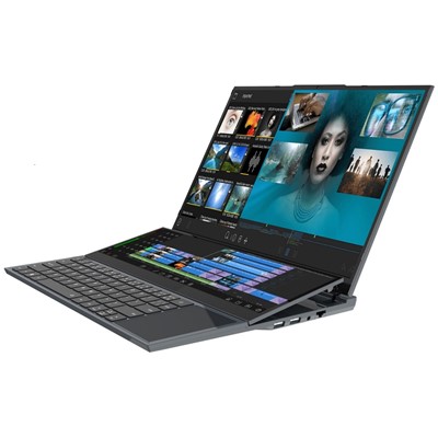 Quadro Dıamond Duo Ds3212n I7-10850H 16Gb 1Tb Ssd 16" Dos +14" Dok Dual Ekran 