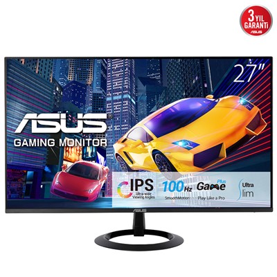 Asus Vz27ehf 27" 1Ms 100Hz Fhd Hdmı Vesa Ips Led Monıtor