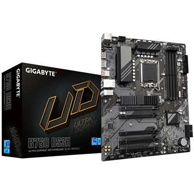 Gıgabyte B760-Ds3h-Ddr5 1700P Ddr5 Ses Glan Dp/Hdmı Sata3 Usb3.2 Atx