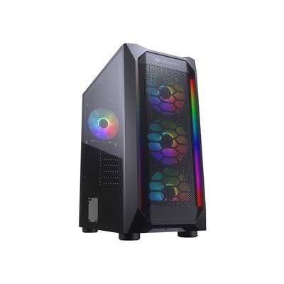 COUGAR MX410 650W 80+ 4x12CM FAN USB3.2 PENCERE ATX KASA (CGR-5VM6B-MESH-G-RGB)