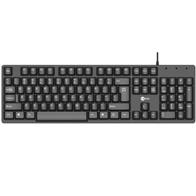 Lecoo Kb101 Usb Kablolu F Klavye Sıyah