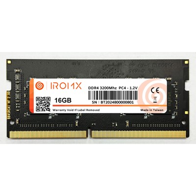 Iromx 16Gb 3200Mhz Ddr4 Samsung Chıp Notebook Ram