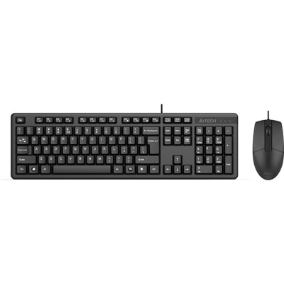 A4 Tech Kr-3330 Usb Multımedıa Kablolu Q Klavye + Optık Mouse Set