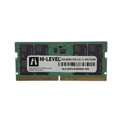 16 Gb Ddr5 5600Mhz Hı-Level Cl38 Sodımm (Hlv-Sopc44800d5-16G)