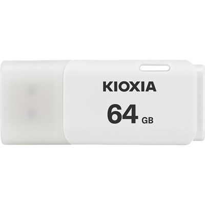 64 Gb Usb2.0 Kıoxıa U202 Beyaz (Lu202w064gg4)