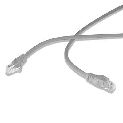 FLAXES FNK-6002G CAT6 20CM PATCH KABLO GRI