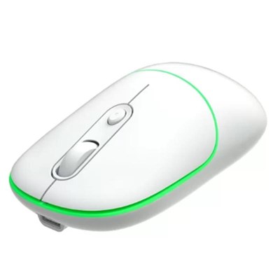 LECOO WS210 BT/2.4GHZ WİFİ WİRELESS CHARGİNG BEYAZ 1600DPi MOUSE