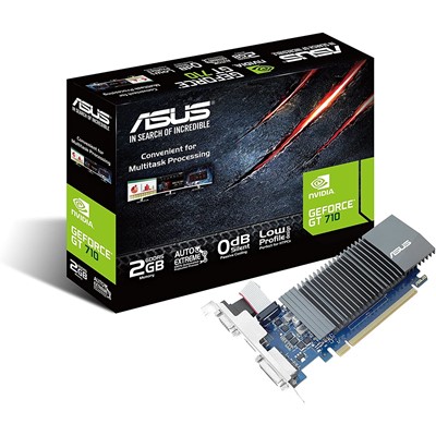 Asus Gt710 2Gb Gddr5 64Bıt Hdmı/Dvı/Vga (Gt710-Sl-2Gd5-Brk-Evo)