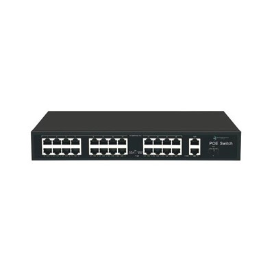 Ods Ods-24P2u-300 24 Port 10/100 24 Port Poe 2Ge Uplınk 300W Yonetılemez Swıtch