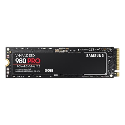 SAMSUNG 980 PRO 500 GB NVME GEN4 SSD 6900/5000 (MZ-V8P500BW)