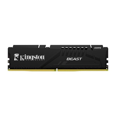 16 Gb Ddr5 5600Mhz Kıngston Beast Black Cl36 Dımm (Kf556c36bbe-16Tr)