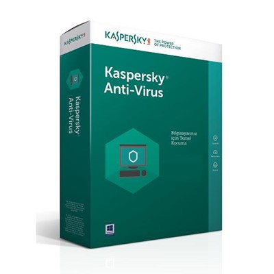 Kaspersky Antıvırus Kutu 5 Kullanıcı 1 Yıl