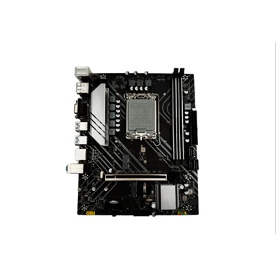 Mobo H610 1700P Ddr4 Ses Glan Hdmı/Vga Sata3 Usb3.0 Matx