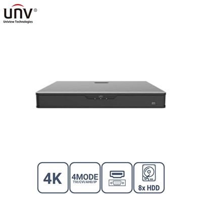 Unıvıew Xvr302-32Q3 32 Kanal 8Mp 1X Hdd H65+ Hibrit Dvr Kayıt Cihazı