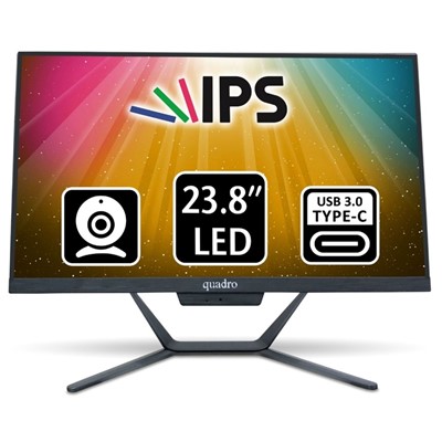 QUADRO AIO STARK H224-23850 I5-1235U 8GB 512GB SSD 23.8" DOS