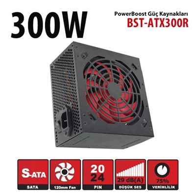 POWERBOOST BST-ATX300R 300W 12CM FAN GUC KAYNAGI (JPSU-BST-ATX300R)