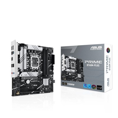 Asus Prıme B760m-Plus 4Xddr5 Hdmı/Dp 2Xm.2 2.5Gbit Lan 1700P Anakart