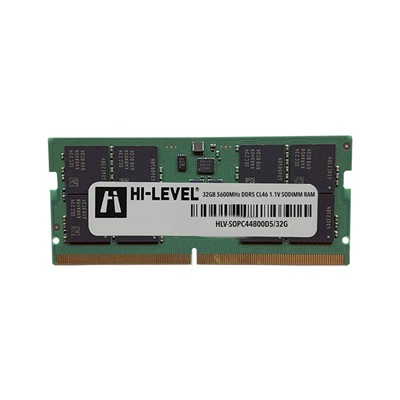 Hı-Level 32Gb 5600Mhz Ddr5 1.1V Hlv-Sopc44800d5/32G Notebook Ram