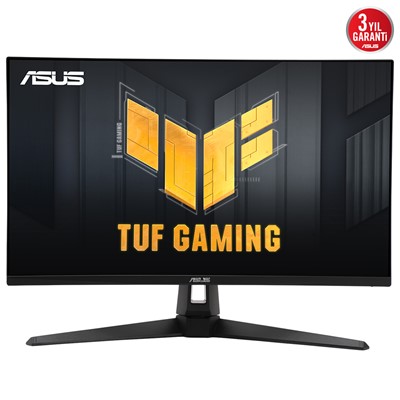 Asus 27" Tuf Gamıng Vg27aq3a 2560X1440 1Ms 180Hz Dp/2Xhdmı +Vesa +Speaker