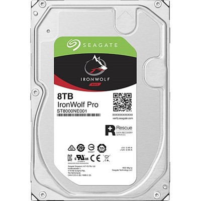 Seagate Ironwolf Pro 8Tb 7200Rpm 256Mb Sata3 6Gbit/Sn St8000ne001 Nas Hdd
