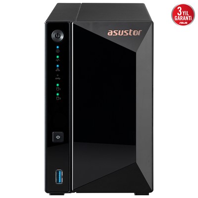 Asustor As3302t V2 2Gb 2 Bay 2.5Gb Lan Depolama Ünitesi