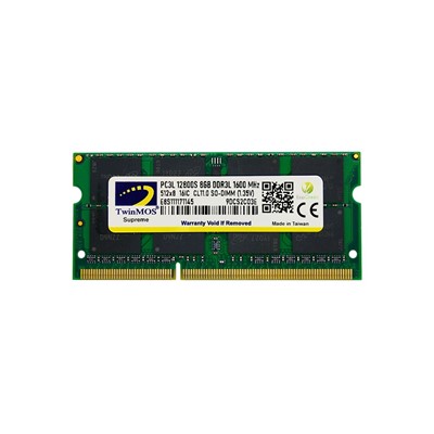 Twınmos 8Gb 1600Mhz Ddr3 1.35V Notebook Ram Mdd3l8gb1600n