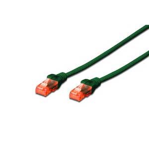 Dıgıtus Dk-1617-005/G 50Cm Utp Cat6 Patch Kablo Yeşil Cu, Lszh Awg 26/7