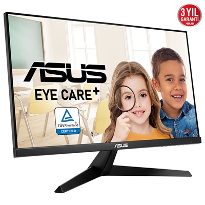 Asus Vy249he 23 8 Gamıng Ips Freesync 1920X1080 1Ms(Mprt) 75Hz Hdmı Vga Vesa 3Yıl Eyecare Plus Flıcker-Free Cercevesız Dusuk Mavı Isık