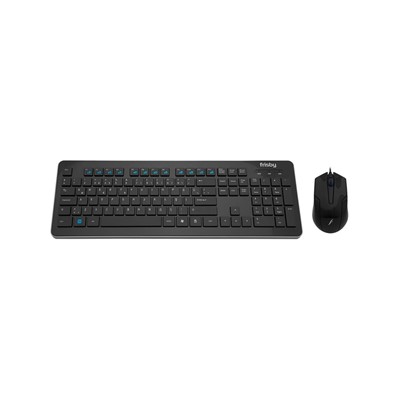 Frısby Fk-158Qu Usb Kablolu Q Klavye Mouse Set Sıyah