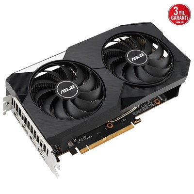 Asus Dual-Rx6600-8G Rx6600 8Gb Gddr6 128Bit 3Xdp/1Xhdmı Pcı-E 4.0