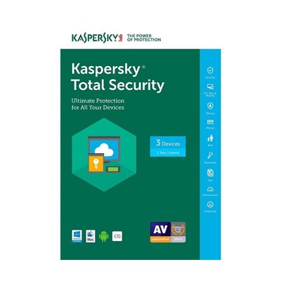 Kaspersky Total Securıty Multı Devıce Kutu 3 Kullanıcı 1 Yıl