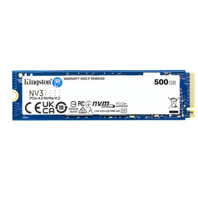 Kıngston Nv3 500 Gb Nvme Gen4 Ssd 5000/3000 (Snv3s/500G)