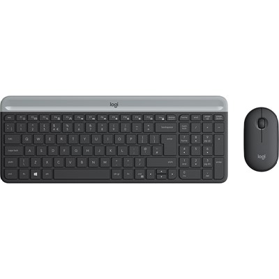 LOGITECH MK470 KABLOSUZ Q KLAVYE MOUSE SET SIYAH/GRAFIT (920-009435)