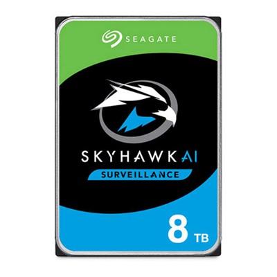 Seagate Skyhawk Aı 8 Tb 7200Rpm 256Mb Sata3 550Tb/Y Rv 7/24 (St8000ve001) Distribütör Garantili