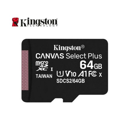 Kıngston Canvas Select Plus 64Gb Mıcro Sdhc Class10 Uhs-I 80Mb/S Hafıza Kartı Sdcs2-64Gb