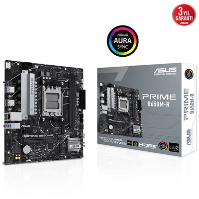Asus Prıme B650m-R 2Xddr5 Hdmı 2Xm.2 Am5 Anakart