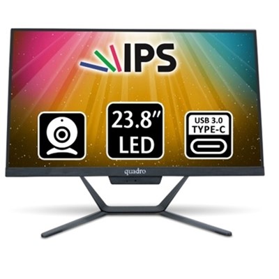 QUADRO AIO STARK H124-126850 I5-11260H 8GB 512GB SSD 23.8" DOS