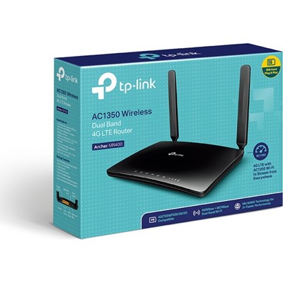 TP-LINK ARCHER MR400 4 PORT AC1200 5GHz DUAL BAND 3G/4G ROUTER