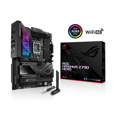 Asus Rog Maxımus Z790 Hero 1700P Ddr5 Ses Glan Hdmı/Usb Sata3 Usb3.2 Atx
