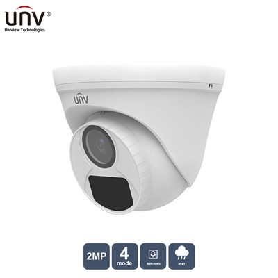 Unıvıew Uac-T112-Af28 2Mp 2.8Mm 20Mt Ip67 Ahd Dahili Ses Dome Kamera