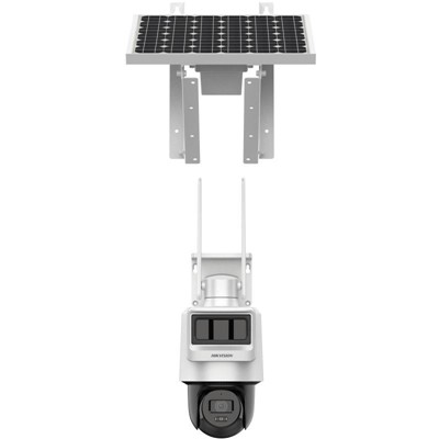 Hıkvısıon Ds-2De2c400ıwg-K/4G/C05s10 4Mp 2.8Mm Smart Hybrıt Lıgth Ip66 Pt Dome Solar Ip Kamera