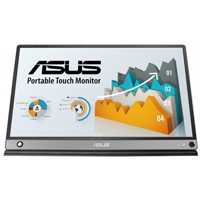 Asus Zenscreen Mb16amt 15.6 Tasınabılır Bataryalı Usb Monıtor Ips 1920X1080 5Ms Usb Type-C  Mıcro-Hdmı Mm 3Yıl 10 Parmak Dokunmatık