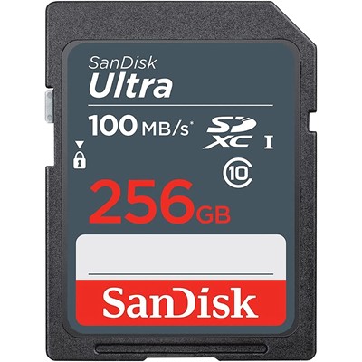 256GB SANDISK ULTRA SDXC CLASS10 100MB/S (SDSDUNR-256G-GN3IN)