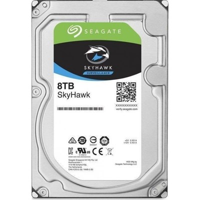 Seagate Skyhawk 8Tb 7200Rpm 256Mb Sata3 6Gbitsn St8000vx004 7/24 Hdd