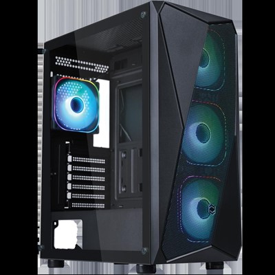 Frısby Fx-100 600W 80+ Bronze Usb3.0 4X12cm Argb Fan Sıyah Atx Kasa