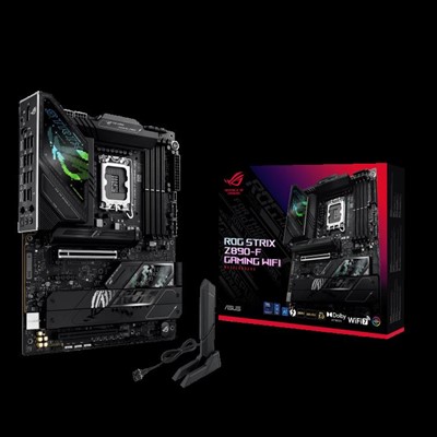Asus Rog Strıx Z890-F Gamıng Wıfı 1851P Ddr5 Glan Dp/Hdmı/Usb Sata3 Usb3.2 Atx