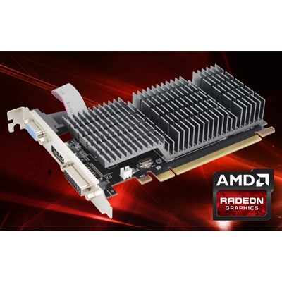 AFOX  R5 220 1GB DDR3 64Bit VGA/DVI/HDMI 16X (AFR5220-1024D3L9-V2)