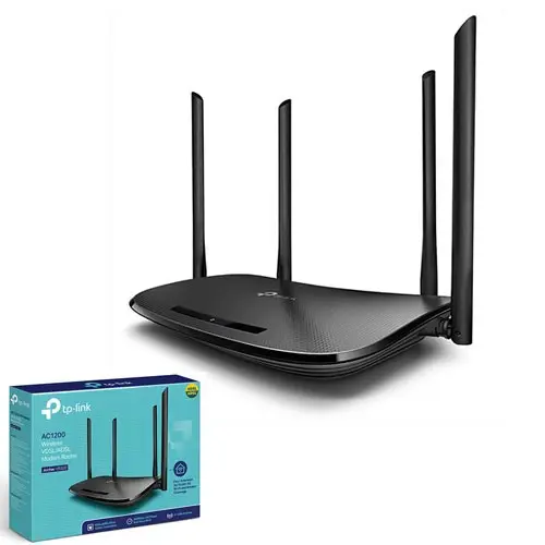 Tp-Lınk Archer Vr300 1200 Mbps 4 Port 4 Anten 2.4 - 5 Ghz Vdsl2/Adsl2+ Modem Router 