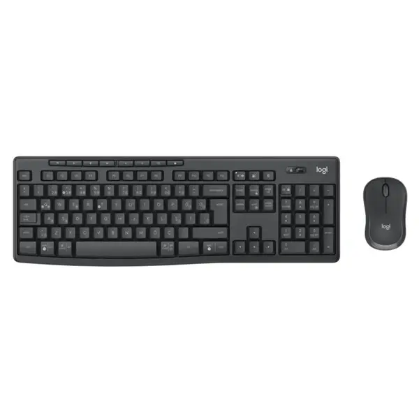Logıtech Mk370 Türkçe Kablosuz Kurumsal Siyah 920-012074 Q Klavye+Mouse